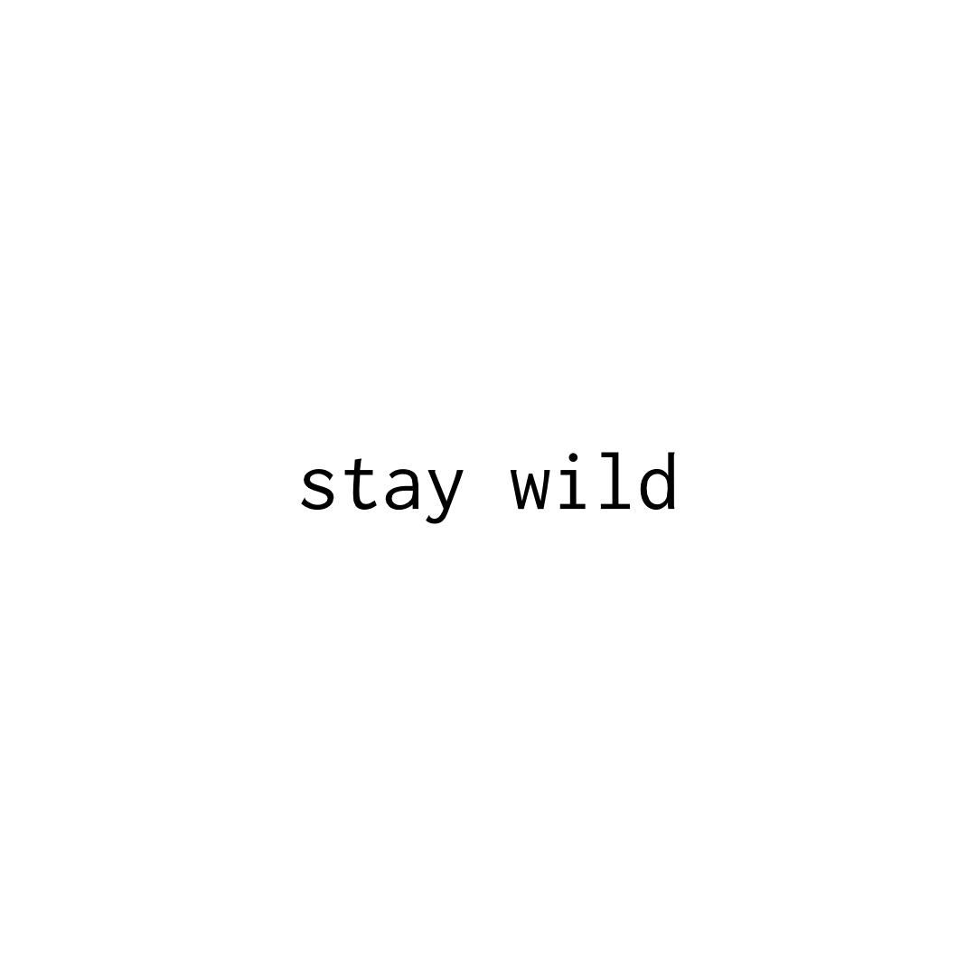 Bleib wild