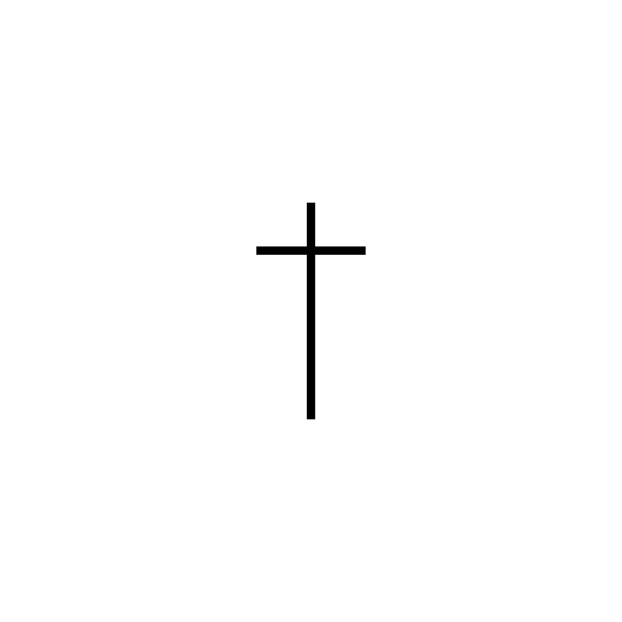 Kreuz-Tattoo
